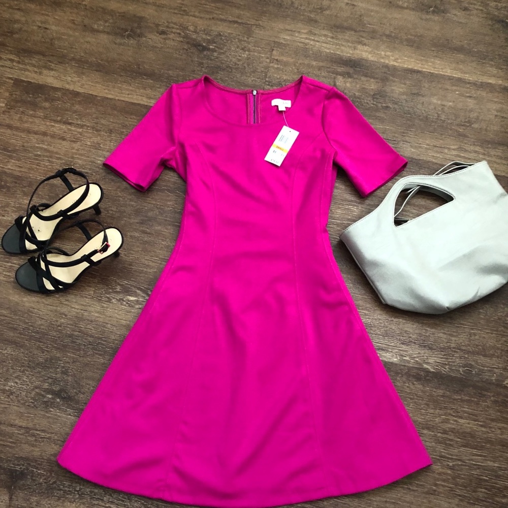 Madison Jars pink dress